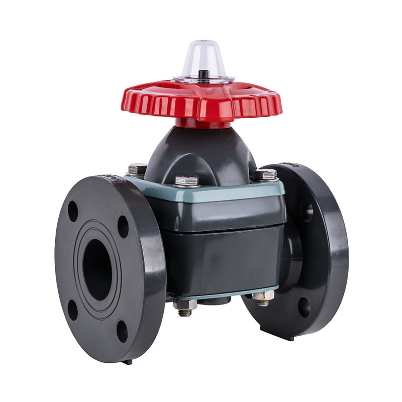 Valvola a diaframma flangiata FRPP G41F-10S DN20, DN32-150 20A, 32A-150A Standard JIS