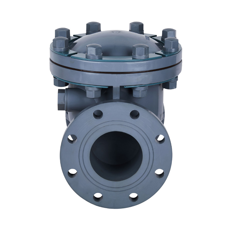 Valvola di rito a battente PVC-C H44F-10V DN15-300 1/2'-12' Norma ANSI