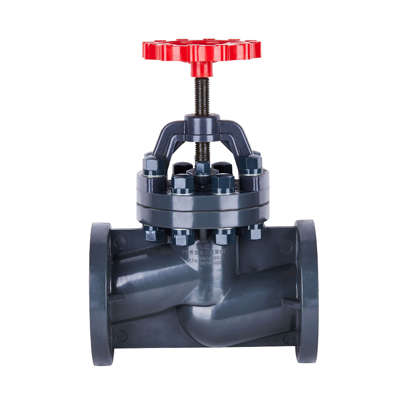 Valvola a globo con flangia PVC-U J41F-10U DN15–150 1/2'-6' Standard ANSI