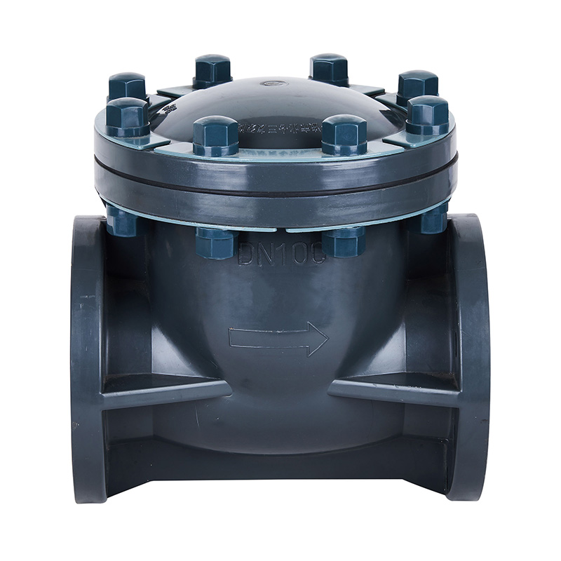 Valvola di rito a battente PVC-U H44F-10U DN15-300 GB standard