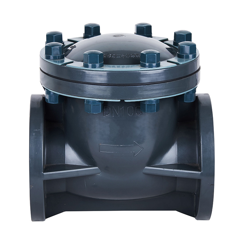 Valvola di rito a battente PVC-U H44F-10U DN15-300 1/2'-12' Norma ANSI