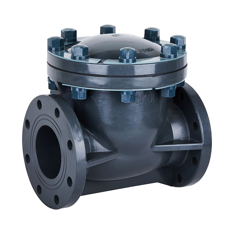 Valvola di rito a battente PVC-U H44F-10U DN15-300 1/2'-12' Norma ANSI