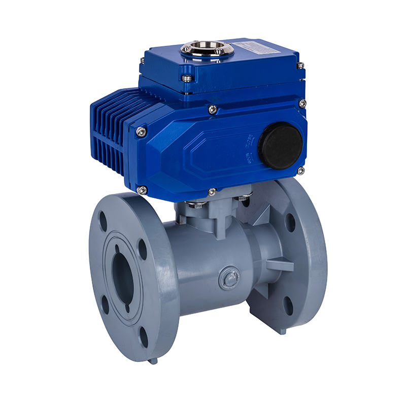 Valvola a sfera con flangia elettrica PVC-C D941F-10V DN20-300 20A-300A JIS Standard
