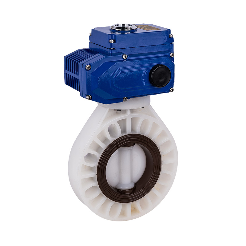 Norma elettrica della valvola a farfalla DN40-1000 40A-1000A JIS di PVDF D971X-10F