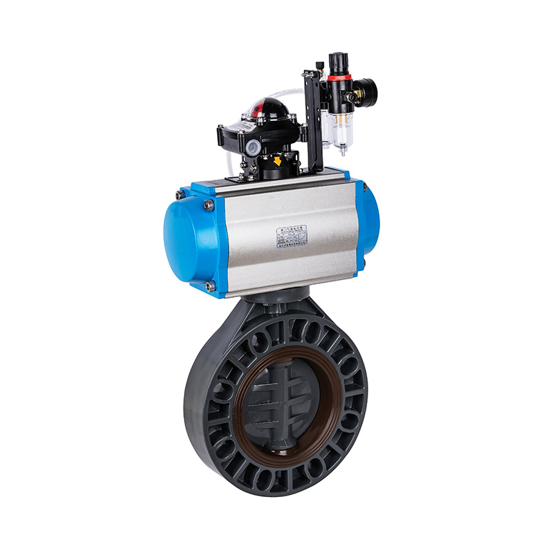 Norma pneumatica della valvola a farfalla di PVC-U D671X-10V DN40-1000 40A-1000A JIS