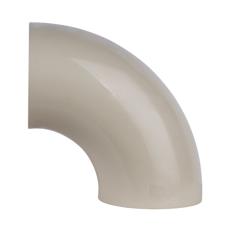 PPH Gomito a 90° con saldatura di testa DN15-400 GB Standard