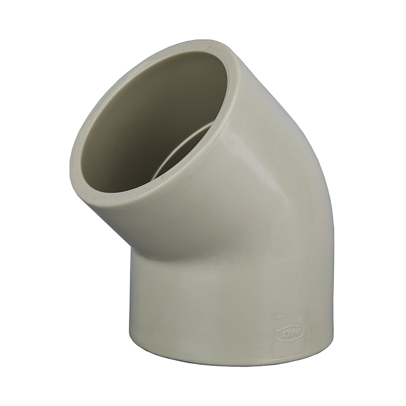 PPH Gomito a 45° con saldatura di testa DN125-400 GB Standard